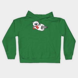 Siamese Kitten Kids Hoodie